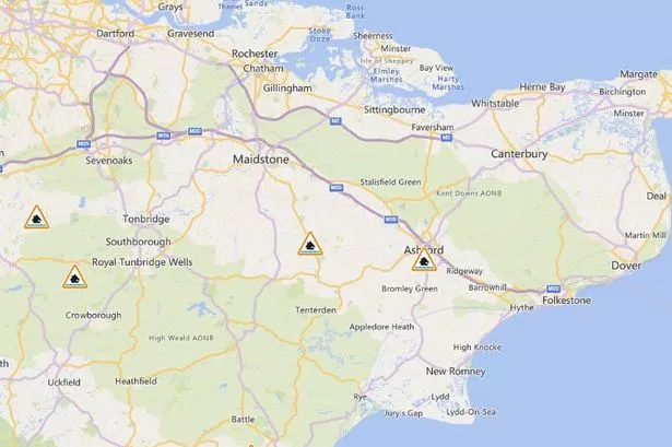 Environment Agency issues 4 flood alerts for Kent