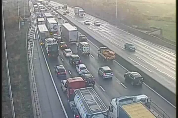 M25 driver 'stuck in lorry' after multi-vehicle crash near Dartford Crossing