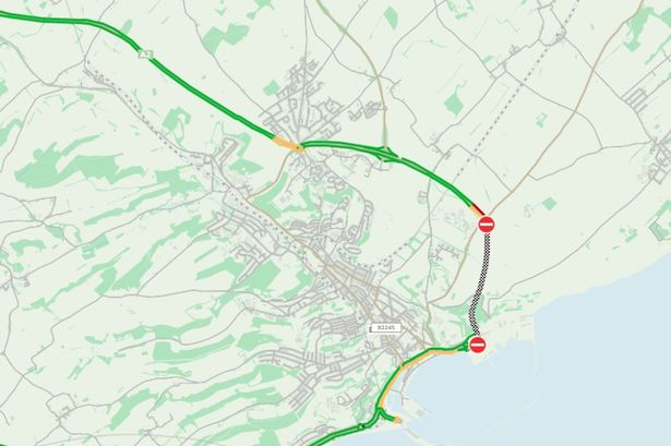 Man dies and three in hospital after crash closes A2 in both directions in Dover