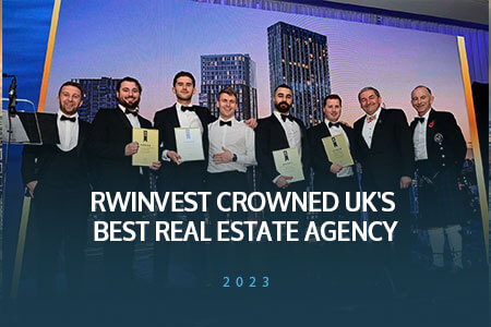 RWinvest Crowned UK’s Best Real Estate Agency at the United Kingdom Property Awards 2023