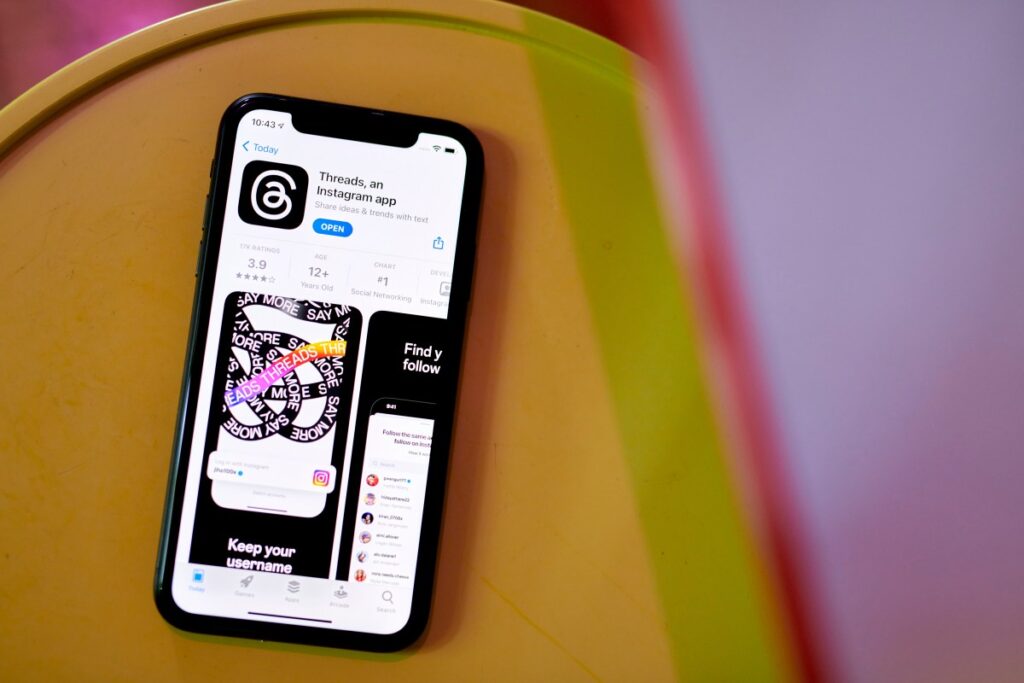 Threads starts testing hashtags…without the hash