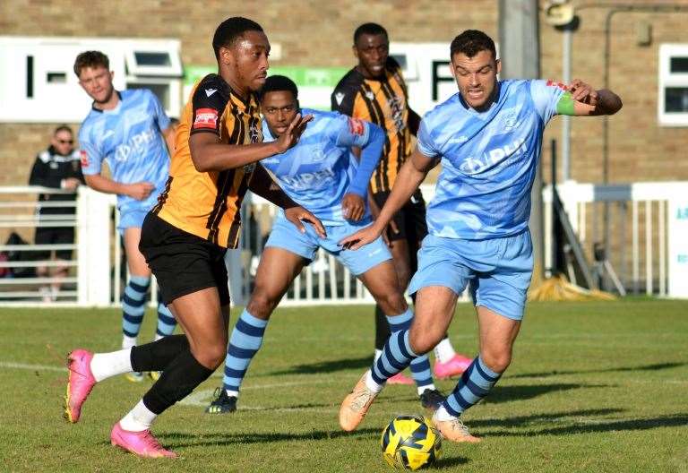 Margate denied at Dulwich, Folkestone and Chatham win, Ramsgate, Sheppey United and Sittingbourne all pick up victories