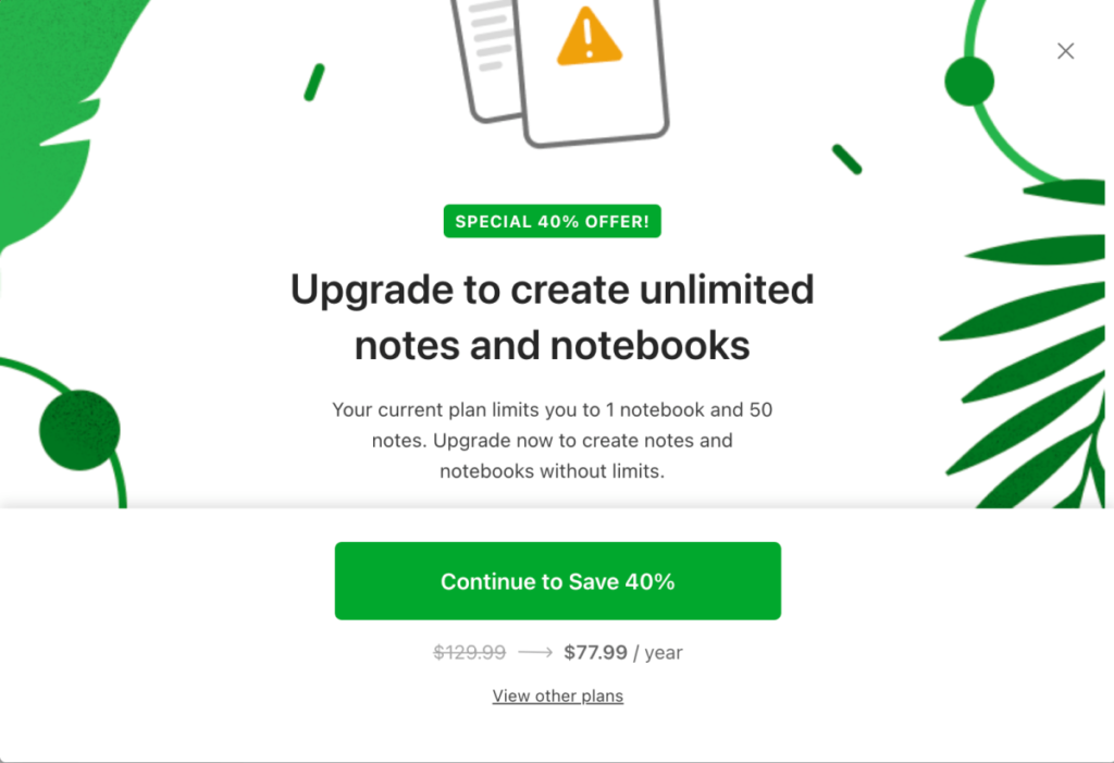 It’s official: Evernote will restrict free users to 50 notes