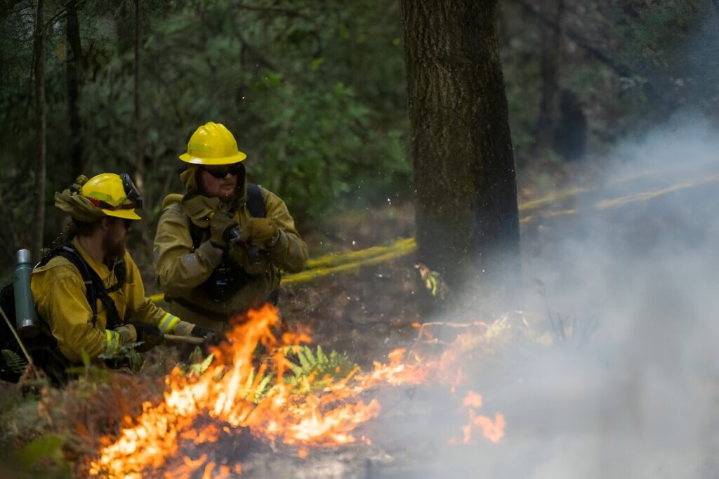 controlled burns stem California blazes