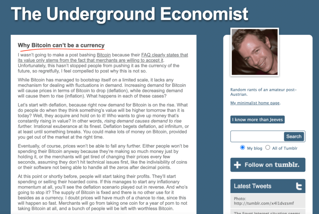 Bitcoin Price Up 15,000,000% Since First Blogger Obituary