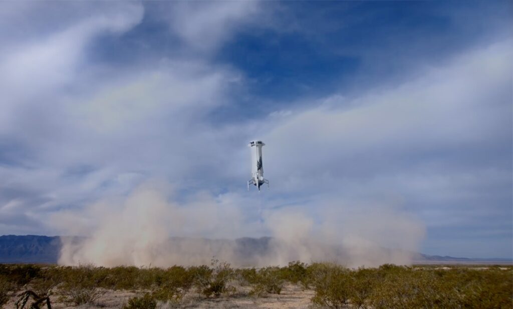 Blue Origin’s New Shepard makes triumphant return flight