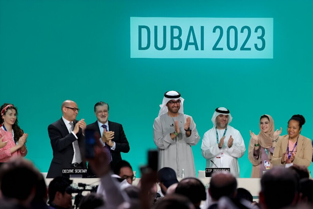 Dubai summit adopts world-first ‘transition’ from fossil fuels
