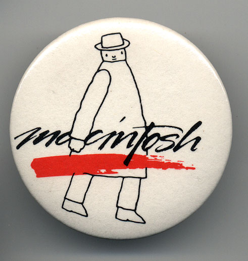 Mister Macintosh pin - Folon