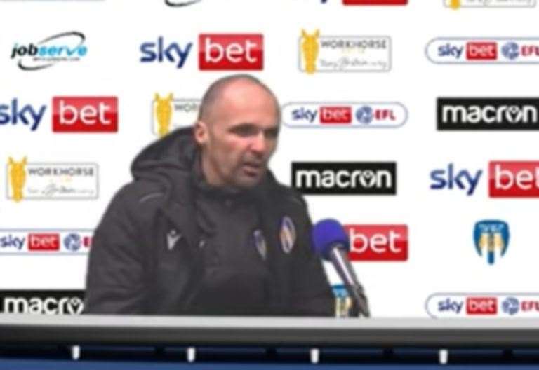 Colchester United sack head coach Matty Etherington after League 2 defeat to Gillingham