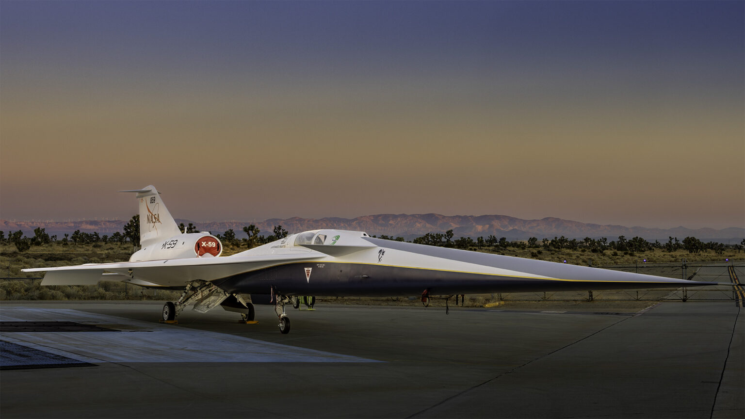 NASA, Lockheed Martin Reveal X-59 Quiet Supersonic Aircraft