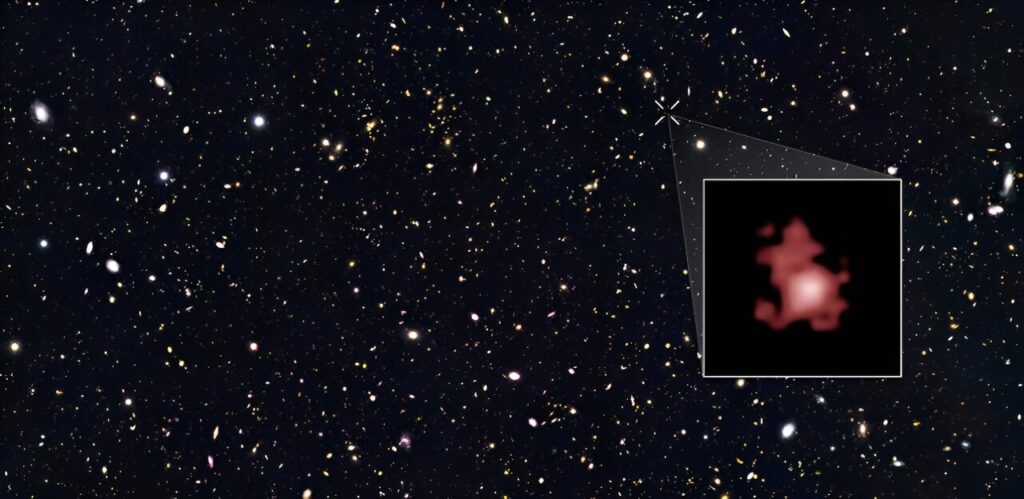 This is the oldest black hole ever seen