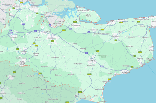 Map shows nearly 2,000 sex offenders living in Kent – see how many are in your area
