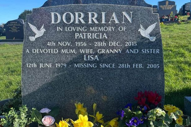 Headstone for murder victim Lisa Dorrian strengthens family's determination to see killer brought to justice