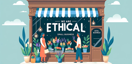 89% of consumers value small business ethical values