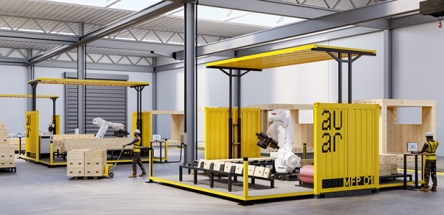 ABB Robotics and tech startup deliver affordable housing