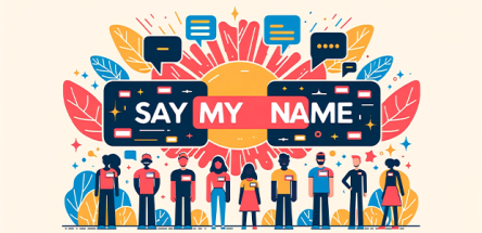 Namecoach Announces “Say My Name” Campaign