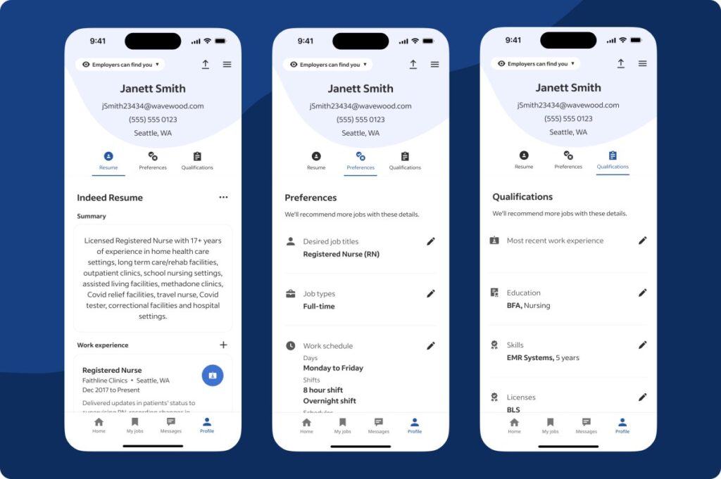 Indeed announces AI-powered work experience writer and support for multiple resumes