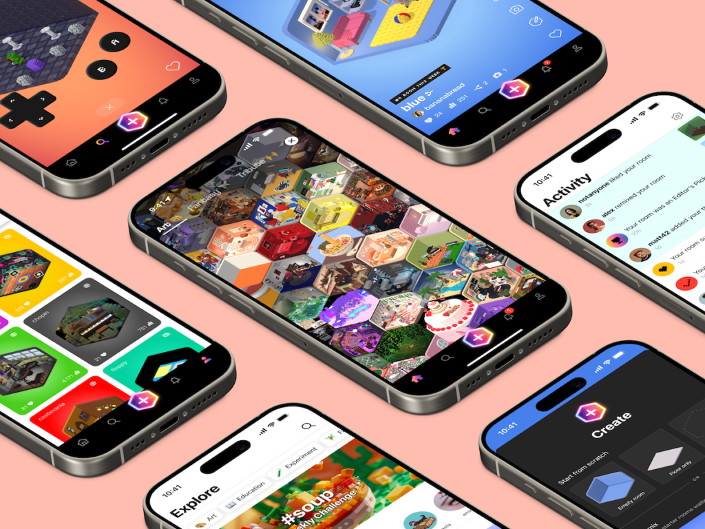 Rooms, a 3D design app and ‘cozy game,’ gets a major update as users jump to 250K