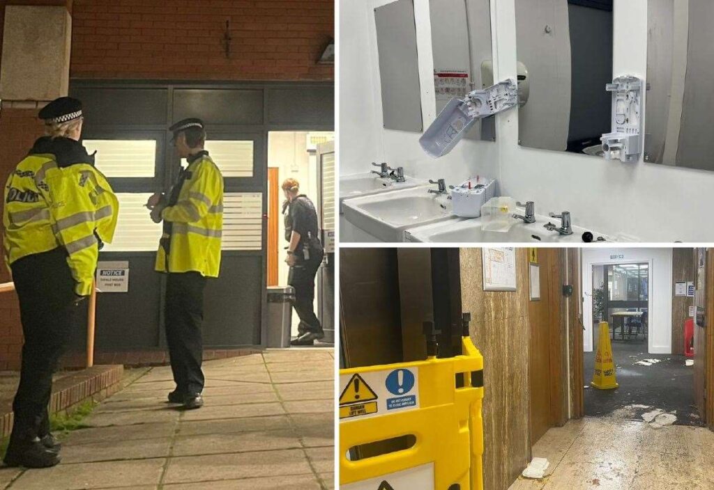 Swale council offices in Sittingbourne vandalised amid ‘horrendous’ scenes during asylum seeker debate