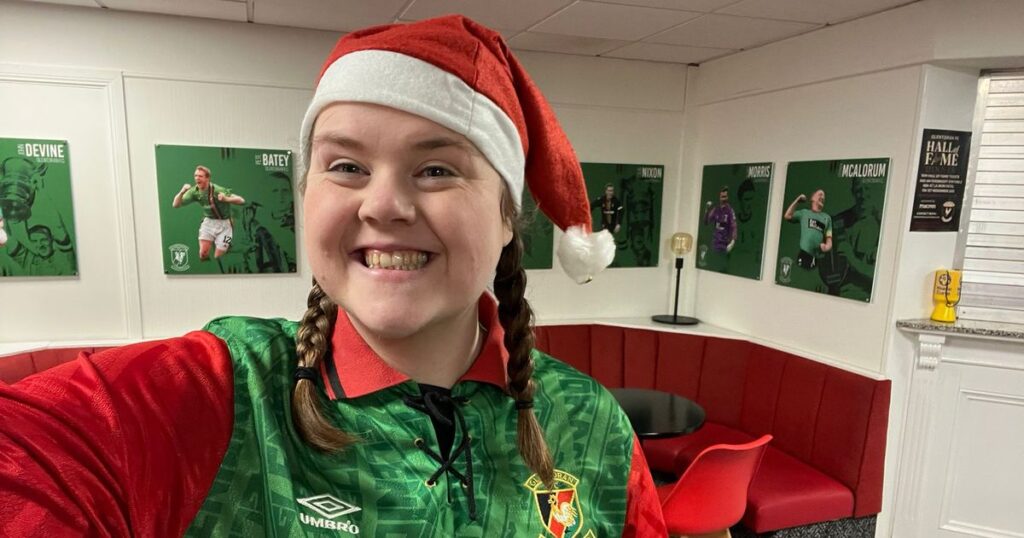 Belfast football club spreads festive cheer with inclusive Makaton Christmas collaboration
