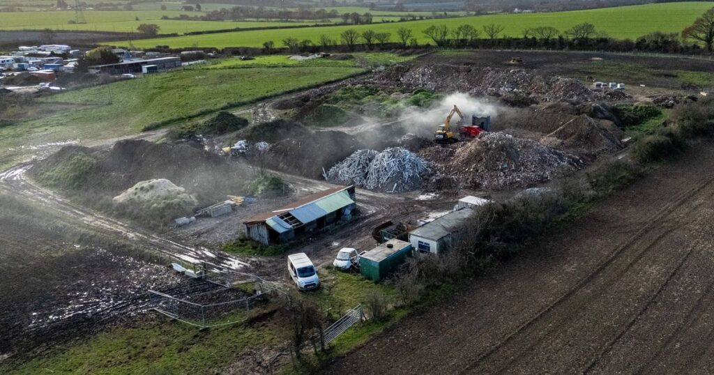 Investigation launched after huge illegal waste tip causes blot on Kent landscape