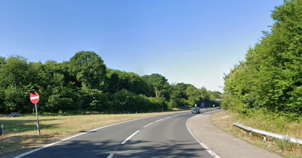 Man, 60s, dies in Kent M25 crash between motorcycle and van