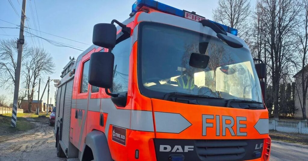Kent aid group donates fire engine to Ukraine