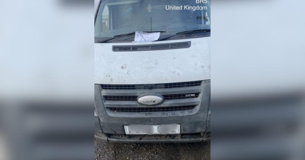 Bromley Council seizes full tipper in Star Lane St Mary Cray