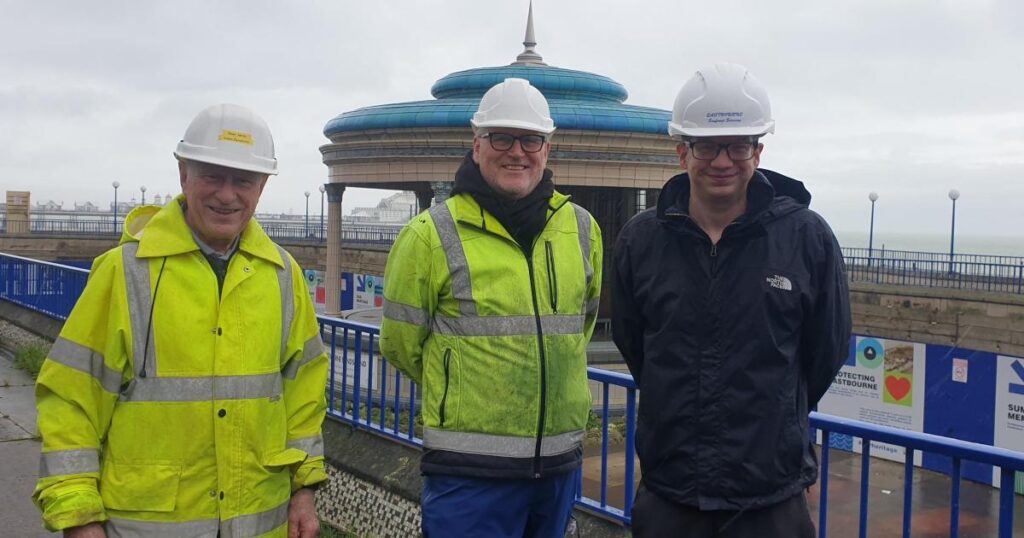 Eastbourne Bandstand has crucial structural tests done