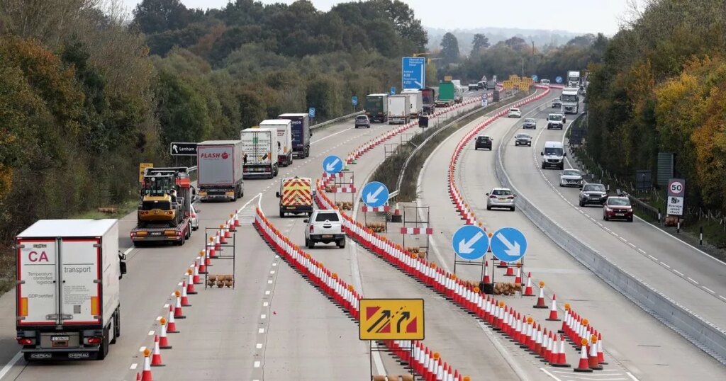 Kent M20 between Ashford and Maidstone to close overnight to remove Operation Brock
