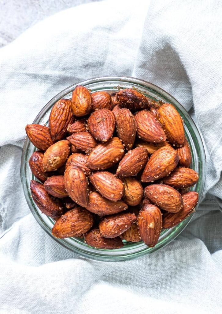 Air Fryer Candied Almonds