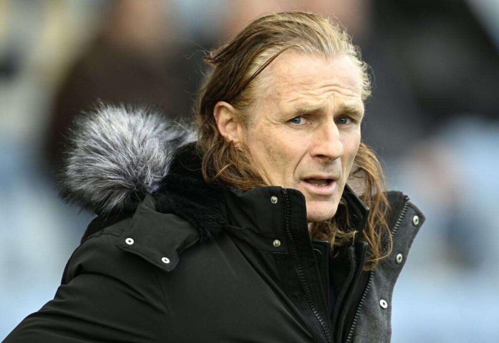 Gillingham manager Gareth Ainsworth reacts to 0-0 draw at Colchester United in League 2