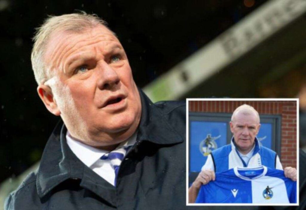 Gillingham’s former manager Steve Evans takes over at League 2 strugglers Bristol Rovers