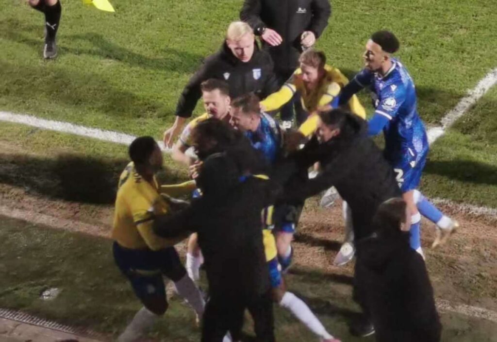 Gillingham manager Gareth Ainsworth and Colchester United boss Danny Cowley comment on post-match scuffle after League Two clash at Priestfield