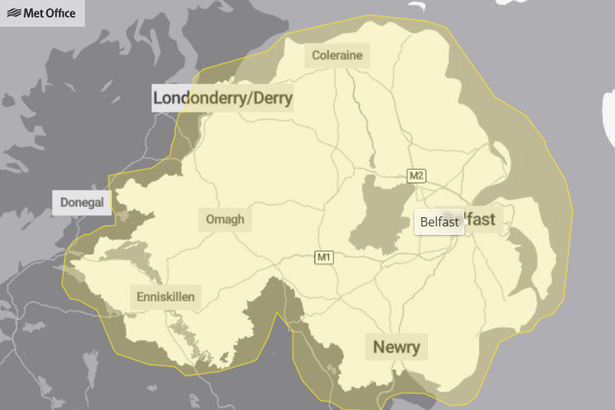 NI Weather Warning LIVE as ice may cause potential disruption