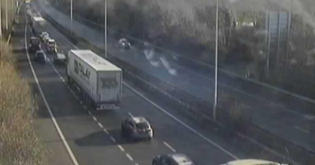 A20 diversion in place following ‘significant’ diesel spillage near Folkestone