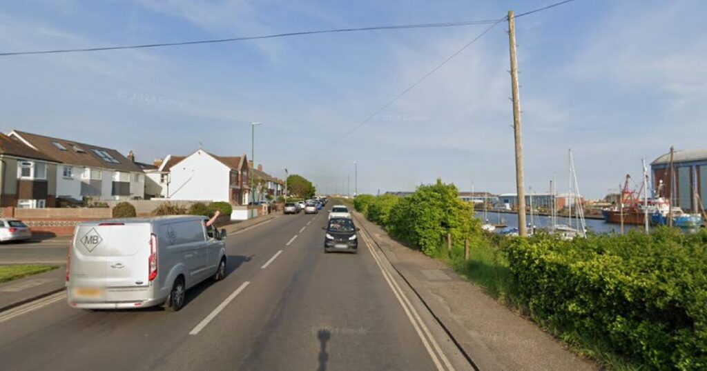 Motorcyclist in serious condition after crash on A259