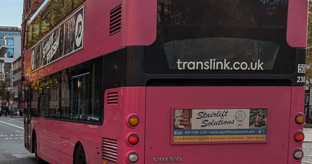 Translink offer reward for information after bus driver robbed in West Belfast