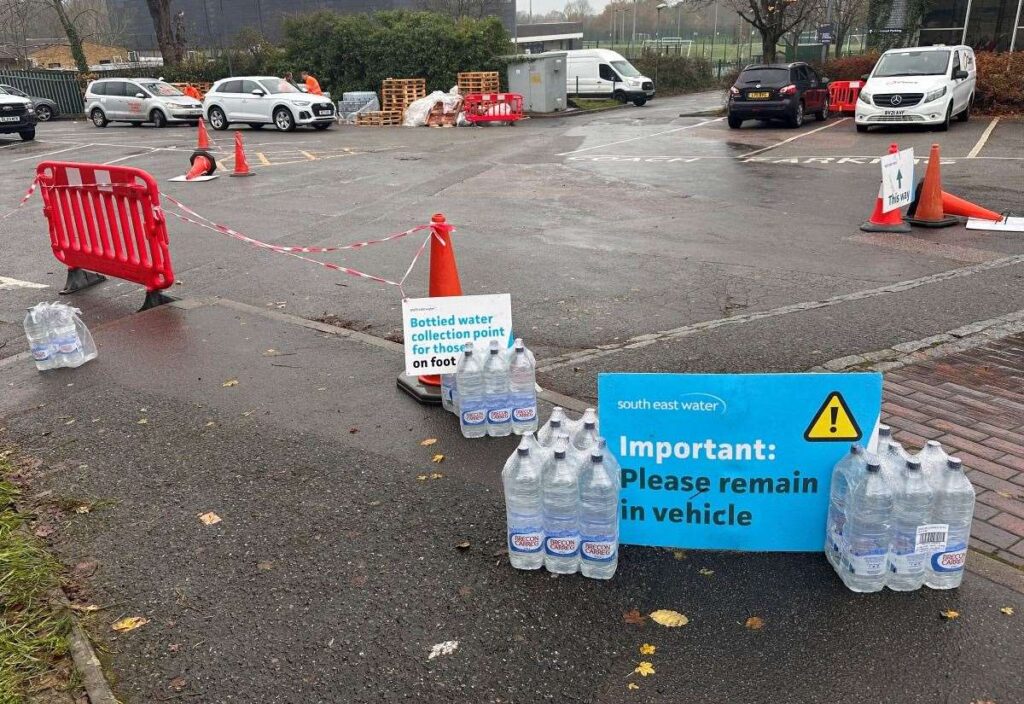 New water outage starts in Tunbridge Wells on the same day South East Water’s boss gives evidence
