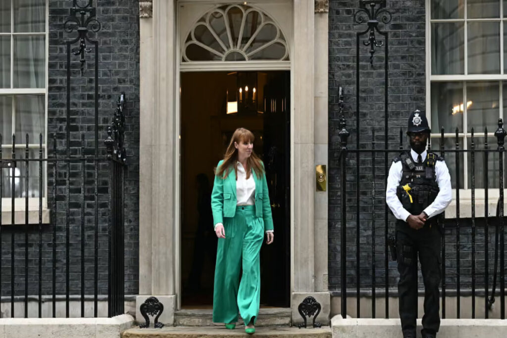 Angela Rayner in Downing Street tops banker fears