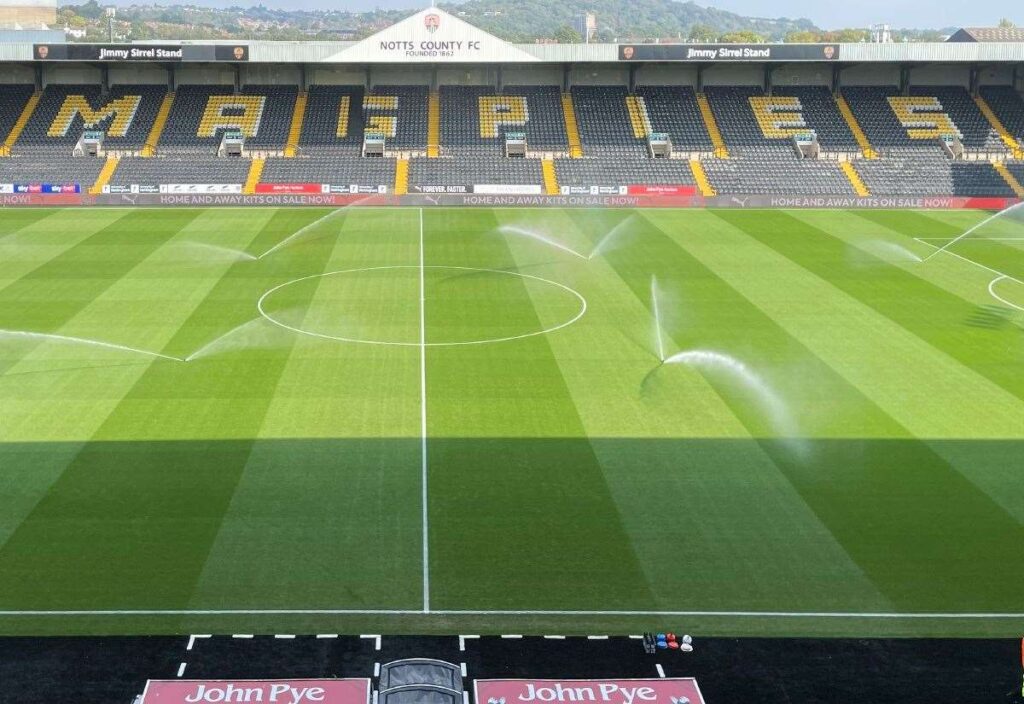 Gillingham’s League 2 match at Notts County on Sunday postponed early due to a frozen pitch