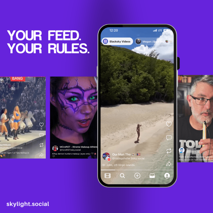 Skylight app screenshots