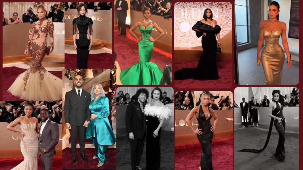 Top 10 Best-Dressed at the 83rd Golden Globes: Olandria Dazzles in a Green Christian Siriano Gown, JLO in a Brown Sheer Vintage Jean-Louis Scherrer Look, Lori Harvey in a Black Roberto Cavalli dress & More!