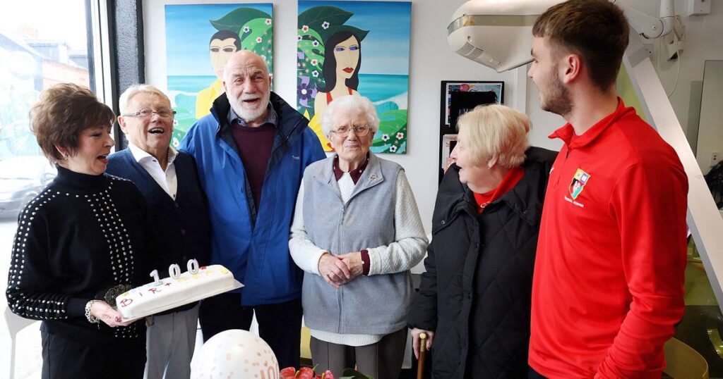 East Belfast woman shares secret to a long happy life as she marks 100th birthday