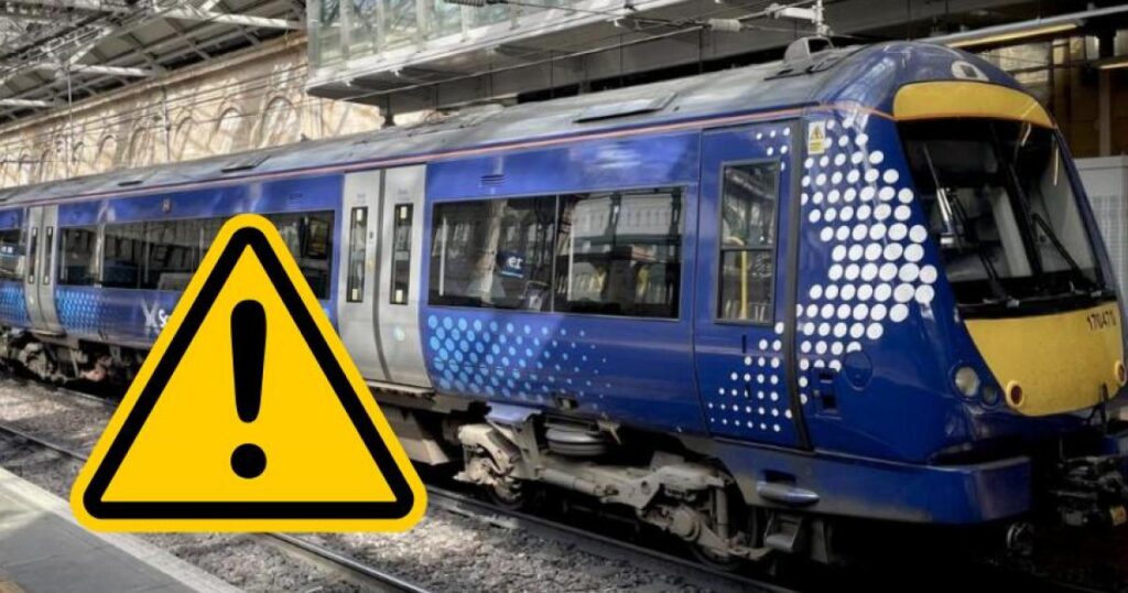 Busy Glasgow line hit with major disruptions amid 'safety concerns'