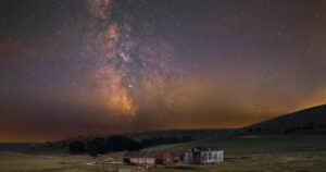 Shot of Milky Way over South Downs wins photo competition