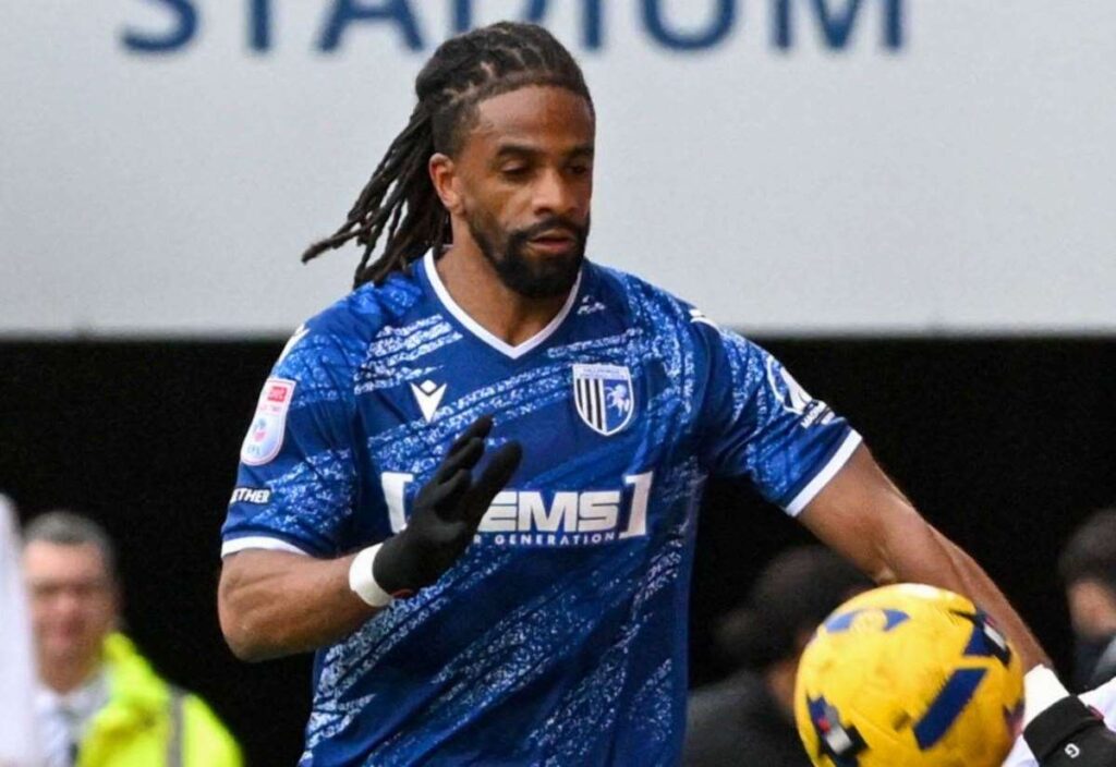 Gillingham winger Garath McCleary injured in 3-0 defeat against Oldham Athletic in League Two clash at Priestfield