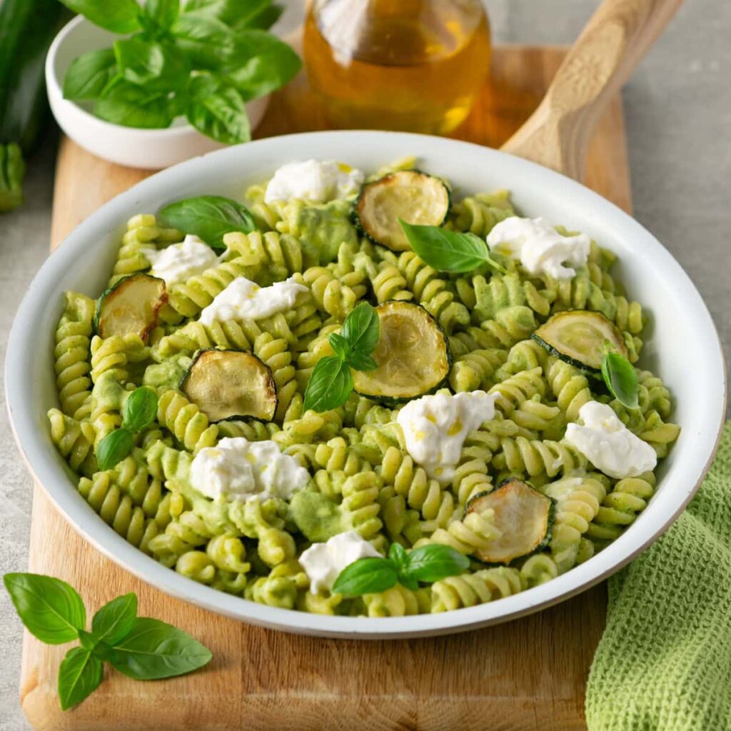 Zucchini Burrata Pasta – The Petite Cook™