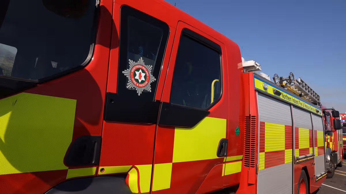Delays being experienced on Belfast road as NIFRS attend car fire
