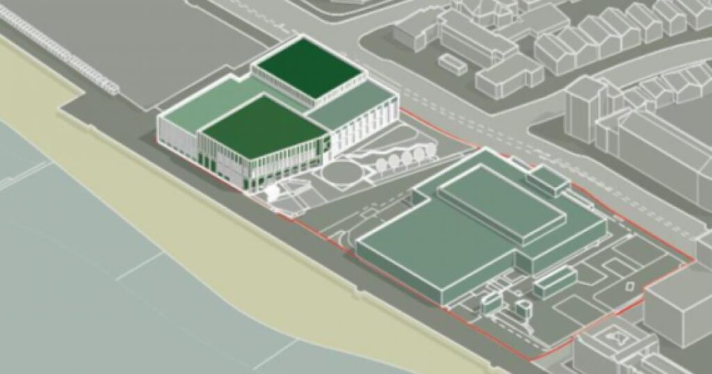 New visuals compare plan for King Alfred Leisure Centre
